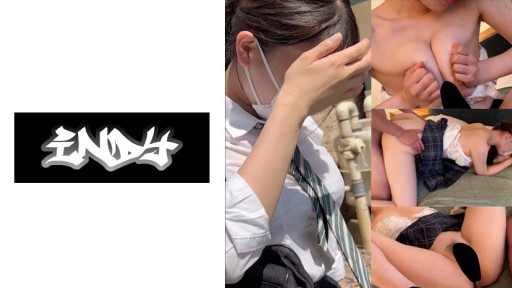 534POK-045 Một cô gái xinh đẹp mặc đồng phục ngực cao và hoạt động P_Hai chiếc bánh kem liên tiếp với một cô gái ghét