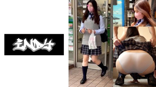 534CRT-021 Mặc trong 16 giờ [Chụp ảnh cá nhân] Một cô gái có chiều cao tốt_quần lót màu xám nhạt cỡ M (có vết bẩn) đến sau khi trốn lớp và hoạt động P